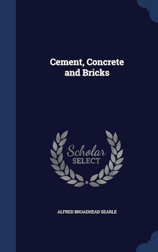 Beispielbild fr Cement, Concrete and Bricks zum Verkauf von Lucky's Textbooks