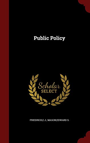 9781297835551: Public Policy