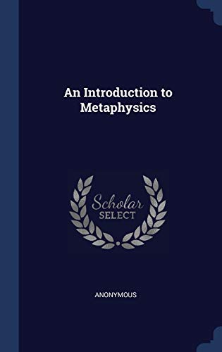 9781297884030: An Introduction to Metaphysics