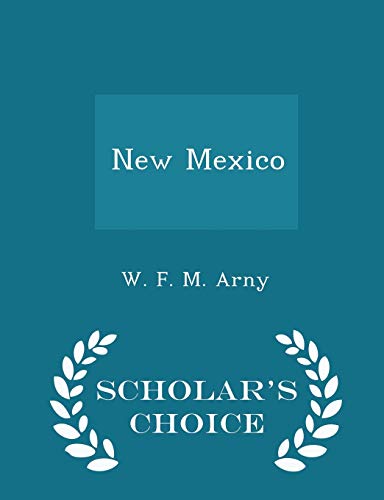 Stock image for New Mexico - Scholar's Choice Edition for sale by THE SAINT BOOKSTORE
