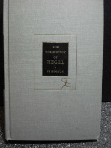 The Philosophy of Hegel (The Modern Library of the World's Best Books, 239.2) (9781299050730) by Georg Wilhelm Friedrich Hegel