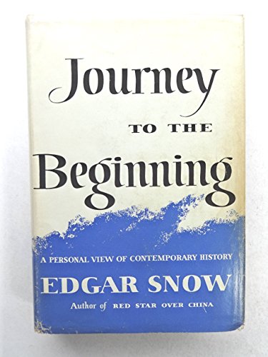 Journey To The Beginning (9781299097421) by Snow, Edgar