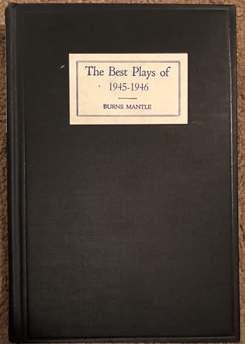 Imagen de archivo de Best Plays 1945-1946 a la venta por HPB Inc.