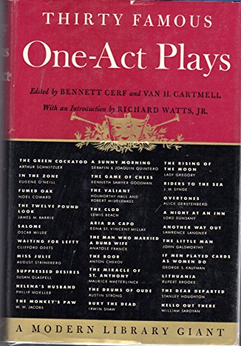 Imagen de archivo de Thirty Famous One-Act Plays a la venta por Strand Book Store, ABAA