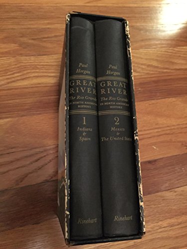 Imagen de archivo de Great River: The Rio Grande in North American History (2-vol. set) a la venta por Wonder Book