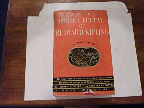 Selected prose & poetry of Rudyard Kipling (9781299217829) by KIPLING, Rudyard