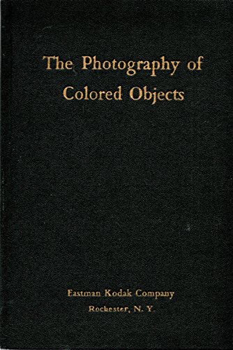 Imagen de archivo de The Photography of Colored Objects a la venta por Library House Internet Sales