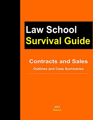 Stock image for Contracts and Sales: Outlines and Case Summaries for sale by PBShop.store US
