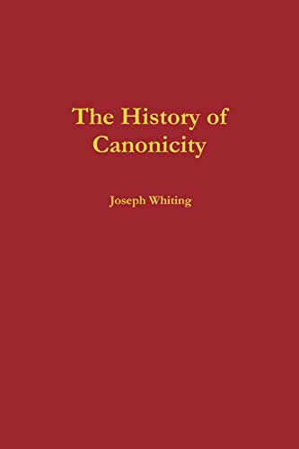 Stock image for The History of Canonicity for sale by Chiron Media