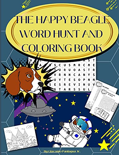 9781300484882: The Happy Beagle Word Hunt and Coloring Book