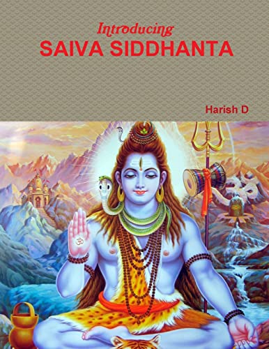 Stock image for INTRODUCING SAIVA SIDDHANTA for sale by GreatBookPrices