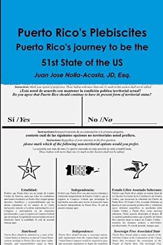 Imagen de archivo de Puerto Rico's Plebiscites a la venta por Lucky's Textbooks