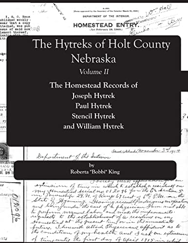 Beispielbild fr The Hytreks of Holt County, Nebraska, Volume II zum Verkauf von Lucky's Textbooks
