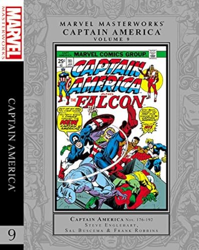 Imagen de archivo de Marvel Masterworks Captain America 9 a la venta por HPB-Ruby