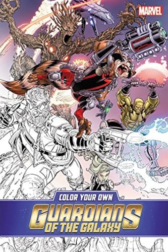 Beispielbild fr Color Your Own Guardians of the Galaxy zum Verkauf von ZBK Books