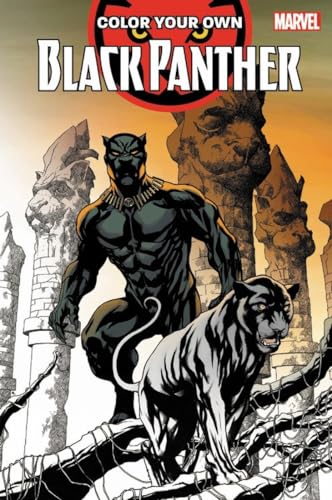 Imagen de archivo de Color Your Own Black Panther a la venta por Jenson Books Inc