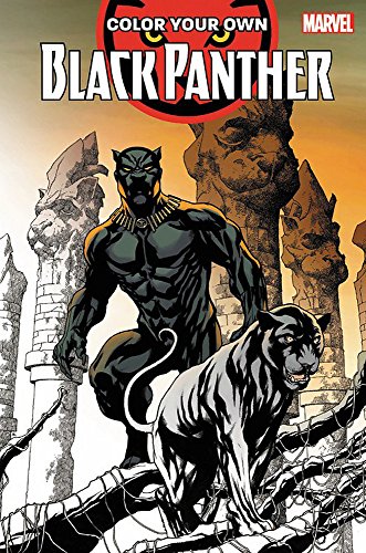 Stock image for Color Your Own Black Panther for sale by Jenson Books Inc