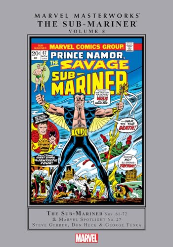 Stock image for Marvel Masterworks The Sub-Mariner 8 for sale by HPB-Diamond