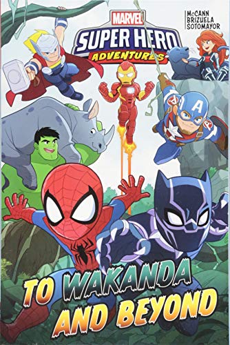 Imagen de archivo de Marvel Super Hero Adventures: To Wakanda and Beyond a la venta por BooksRun