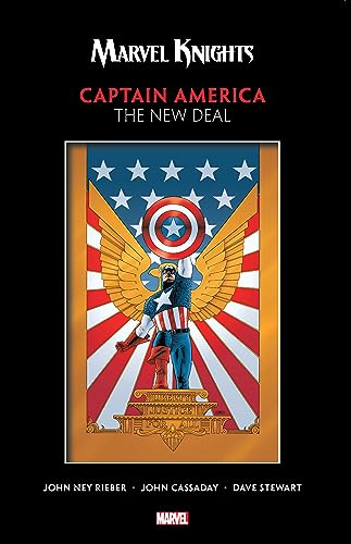 Imagen de archivo de MARVEL KNIGHTS CAPTAIN AMERICA by RIEBER and CASSADAY: the NEW DEAL a la venta por Better World Books