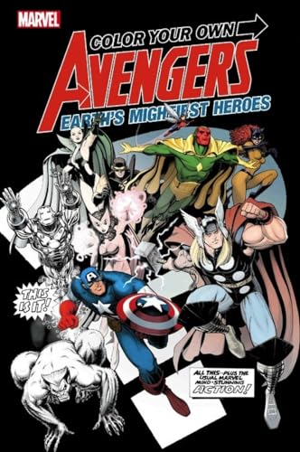 Stock image for Color Your Own Avengers: Earths Mightiest Heroes for sale by Bookoutlet1