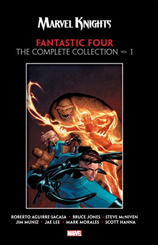 Beispielbild fr Marvel Knights Fantastic Four by Aguirre-Sacasa, McNiven & Muniz: The Complete Collection Vol. 1 zum Verkauf von Monster Bookshop