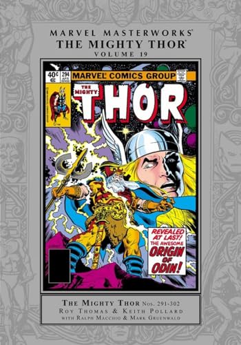 Beispielbild fr Marvel Masterworks: Thor Vol. 19: Collecting Nos. 291-302 zum Verkauf von Holt Art Books