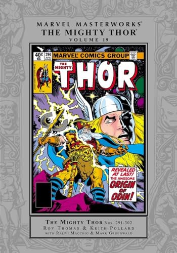 Imagen de archivo de Marvel Masterworks: Thor Vol. 19: Collecting Nos. 291-302 a la venta por Holt Art Books