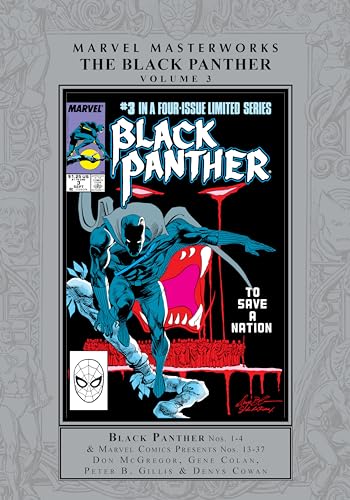 Beispielbild fr Marvel Masterworks: The Black Panther Vol. 3 zum Verkauf von Monster Bookshop