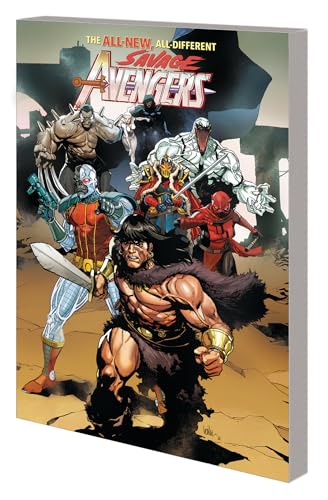 Stock image for Savage Avengers Vol. 1: Time is the Sharpest Edge (Savage Avengers, 1) for sale by Half Price Books Inc.