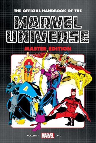 Stock image for OFFICIAL HANDBOOK OF THE MARVEL UNIVERSE: MASTER EDITION OMNIBUS VOL. 1 (Official Handbook of the Marvel Universe, 1) [Hardcover] Kaminski, Len; Marvel Various and Pollard, Keith for sale by Lakeside Books