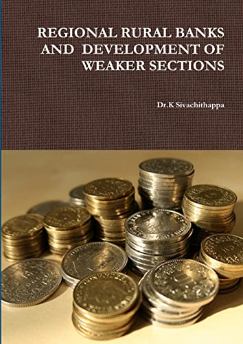 Stock image for REGIONAL RURAL BANKS AND DEVELOPMENT OF WEAKER SECTIONS for sale by California Books