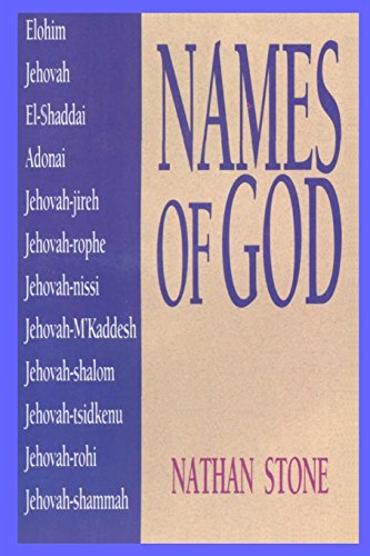 Imagen de archivo de Names of God a la venta por PBShop.store US