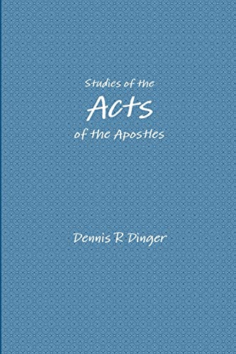 Beispielbild fr Studies of the Acts of the Apostles zum Verkauf von PBShop.store US