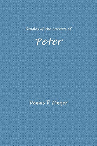 Beispielbild fr Studies of the Letters of Peter zum Verkauf von PBShop.store US