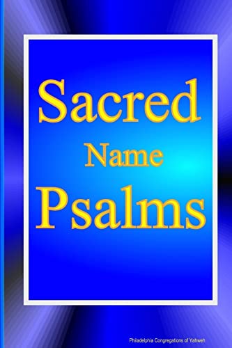 Beispielbild fr SACRED NAME PSALMS zum Verkauf von Lucky's Textbooks