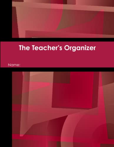 Imagen de archivo de The Teacher's Organizer a la venta por PBShop.store US