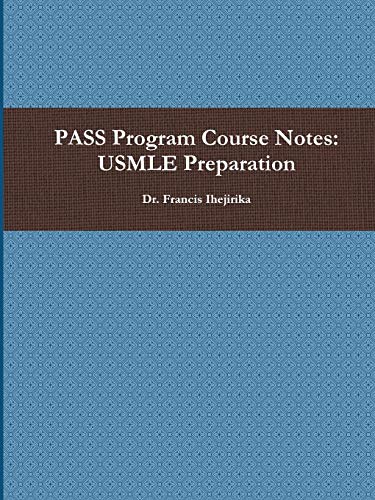 Stock image for Pass Program Course Notes: Usmle Preparation for sale by The Book Spot