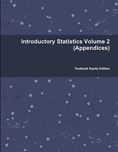 Beispielbild fr Introductory Statistics Volume 2 zum Verkauf von PBShop.store US