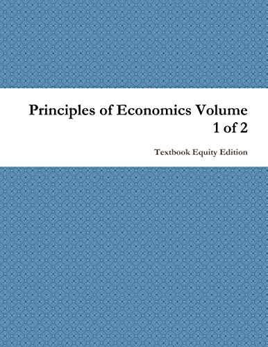 Beispielbild fr Principles of Economics Volume 1 of 2 zum Verkauf von Lucky's Textbooks