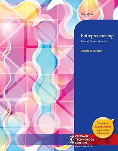 9781305002616: Entrepreneurship : Theory, Process, and Practice 9E (Not Textbook, Access Code Only)