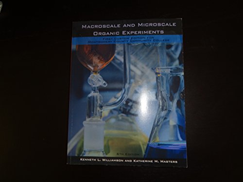 Stock image for Macroscale and Microscale Organic Experiments for sale by Front Cover Books