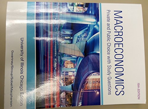 Imagen de archivo de Macroeconomics Private and Public Choice UIC edition a la venta por Better World Books