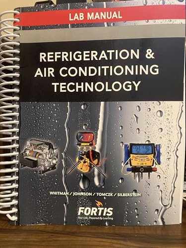 9781305017238: Refrigeration & Air Conditioning Technology Lab Manual