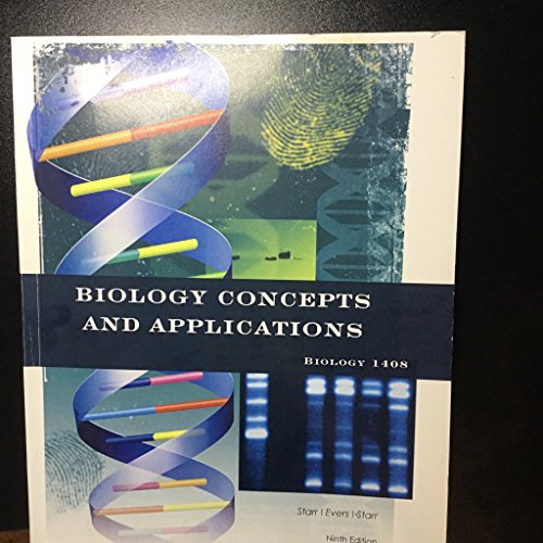 Stock image for Biology Concepts and Applications for sale by Wrigley Books