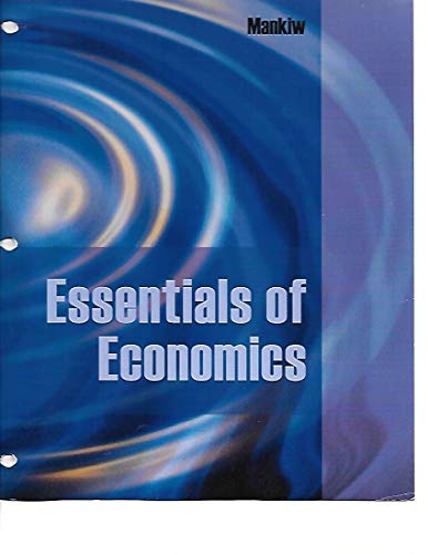 Imagen de archivo de Essentials of Economics a la venta por HPB-Red