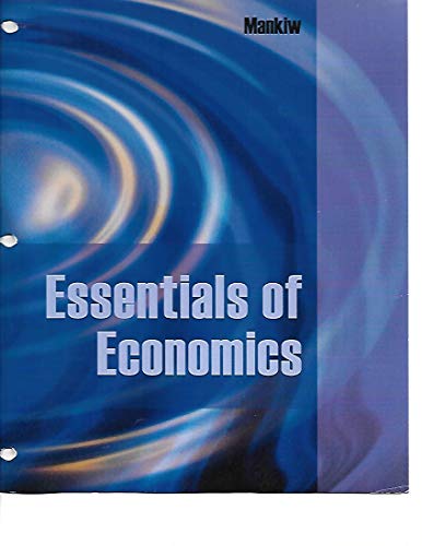 Stock image for Essentials of Economics for sale by HPB-Red