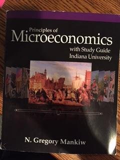 Stock image for Principles of Microeconomics (Custom Edition for Olsons E201 Class) for sale by ThriftBooks-Dallas