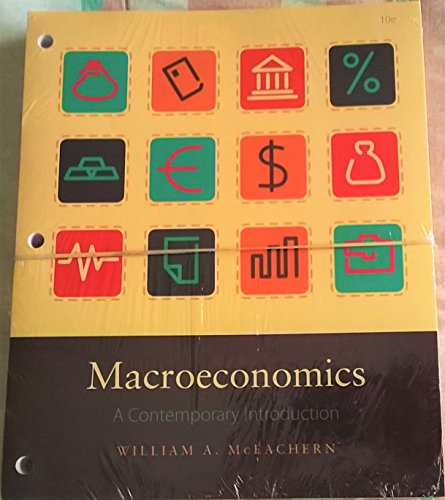 Imagen de archivo de Macroeconomics: A Contemporary Introduction a la venta por Campus Bookstore