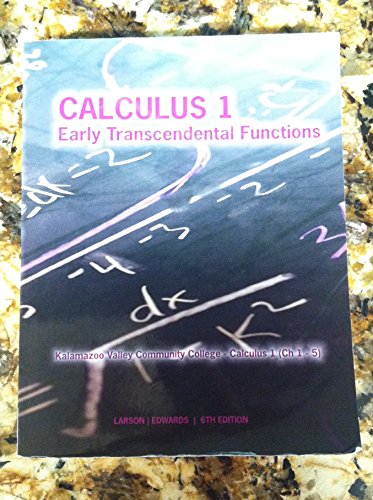 9781305029705: CALCULUS 1 Early Transcendental Functions